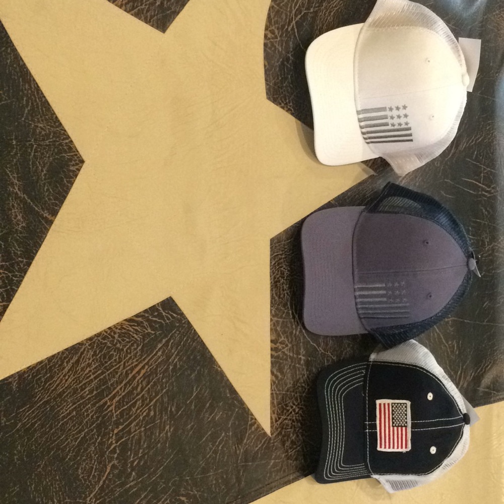 All NWT American flag hats BUNDLE